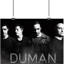 Vintage Gezegen Duman Poster2 - Retro Duvar Dekoru