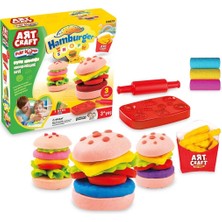 MCM Group 03573 Dede, Hamburger Set Oyun Hamuru 150 gr / +3 Yaş