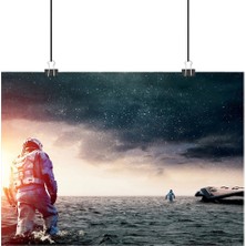 Vintage Gezegen Yıldızlararası Poster1 - Retro Duvar Dekoru