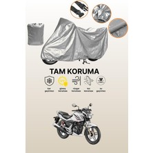 Dokaca Gri Hero T-Sport Uyumlu Motosiklet Brandası, Koruyucu Örtü, Motor Branda