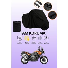 Dokaca Siyah Ktm 1290 Super Adventure S Uyumlu Motor Branda, Koruyucu Örtü, Motosiklet Brandası