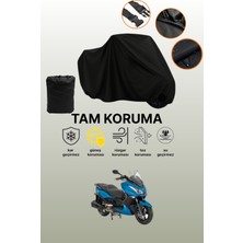 Dokaca Siyah Kanuni Reha 250 Uyumlu Motor Branda, Koruyucu Örtü, Motosiklet Brandası