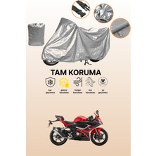 Dokaca Gri Rks SRK125-R Uyumlu Motosiklet Brandası, Koruyucu Örtü, Motor Branda