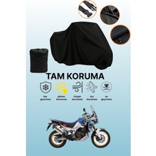 Dokaca Siyah Honda CRF1000L Africa Twin Dct Uyumlu Motor Branda, Koruyucu Örtü, Motosiklet Brandası