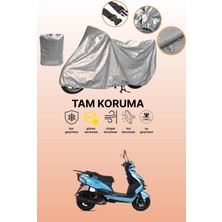 Dokaca Gri Rks Blazer 50 Xr Uyumlu Motosiklet Brandası, Koruyucu Örtü, Motor Branda