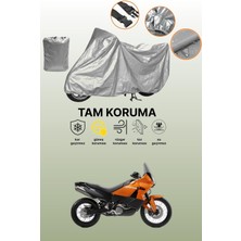 Dokaca Gri Ktm 990 Adventure Uyumlu Motosiklet Brandası, Koruyucu Örtü, Motor Branda