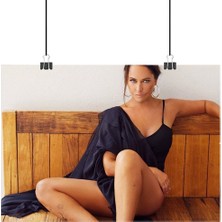 Vintage Gezegen Hülya Avşar Poster3 - Retro Duvar Dekoru