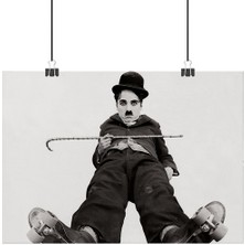Vintage Gezegen Charlie Chaplin Poster6 - Retro Duvar Dekoru