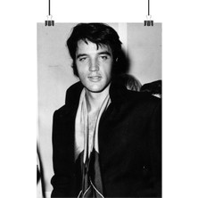 Vintage Gezegen Elvis Presley Poster3 - Retro Duvar Dekoru