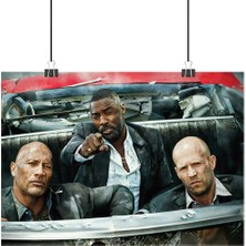 Vintage Gezegen Jason Statham Poster4 - Retro Duvar Dekoru