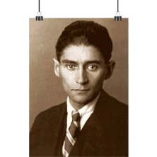 Vintage Gezegen Franz Kafka Poster3 - Retro Duvar Dekoru