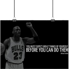 Vintage Gezegen Michael Jordan Poster2 - Retro Duvar Dekoru