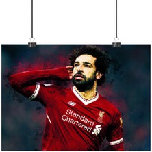 Vintage Gezegen Muhammed Salah Poster2 - Retro Duvar Dekoru