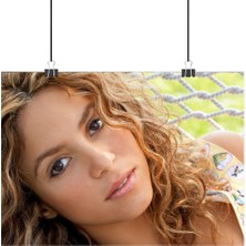 Vintage Gezegen Shakira Poster6 - Retro Duvar Dekoru