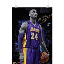 Vintage Gezegen Kobe Bryant Poster1 - Retro Duvar Dekoru