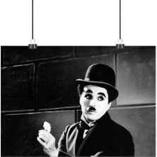 Vintage Gezegen Charlie Chaplin Poster5 - Retro Duvar Dekoru