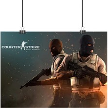 Vintage Gezegen Csgo Poster1 - Retro Duvar Dekoru