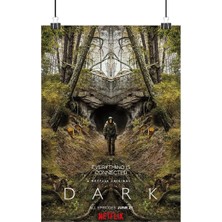 Vintage Gezegen Dark Poster1 - Retro Duvar Dekoru