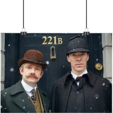 Vintage Gezegen Sherlock Holmes Poster6 - Retro Duvar Dekoru