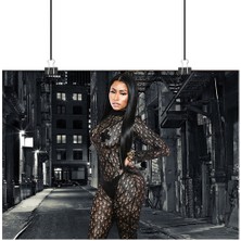Vintage Gezegen Nicki Minaj Poster2 - Retro Duvar Dekoru