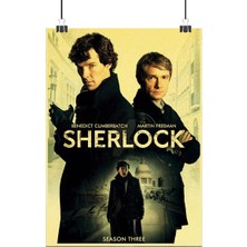 Vintage Gezegen Sherlock Holmes Poster3 - Retro Duvar Dekoru