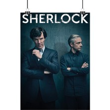 Vintage Gezegen Sherlock Holmes Poster1 - Retro Duvar Dekoru