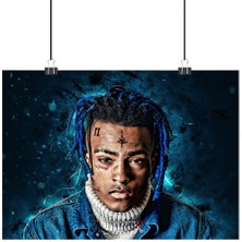 Vintage Gezegen Xxxtentacion Poster2 - Retro Duvar Dekoru