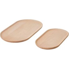 IKEA Smorlıng Tepsi Kayın 2 Parça