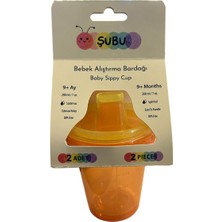 Kut Fly Şubu Baby Alıştırma Bardağı Pembe 2'li 200 ml 3 Adet