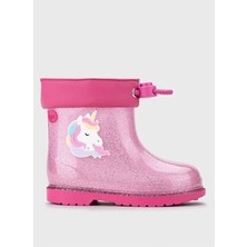 Igor Fuşya Bebek Yağmur Botu Bımbı Unıcornıo Glıtter