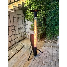 Özmen Soba Ayaklı Roket Pelet Sobası