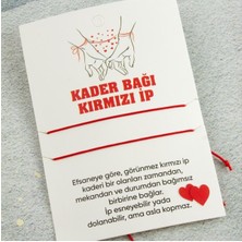 Fantastik Store Kader Bağı Kırmızı Ip Bileklik