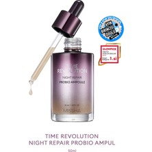 MISSHA Yaşlanma Karşıtı Probiyotik İçerikli Ampul Time Revolution Night Repair Probio Ampoule 50ml