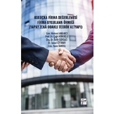 Gazi Kitabevi Kuluçka Firma Değerlemesi Firma Uygulama Örneği (Yapay Zeka Odaklı Teorik Altyapı)