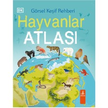 Büyülü Fener Yayınları Görsel Keşif Rehberi - Hayvanlar Atlası (Ciltli)