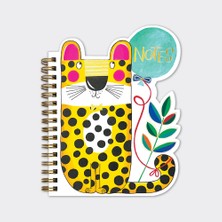 Smiggle Rachel Ellen - Leopar Şekilli Tel Ciltli Defter