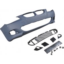 TŞT Bmw 5 Serı- 5 Serisi- 2004-2007  Ön Tampon (Izgaralı//plaka Plast.)Sen.delıklı 18MM/F.YIK.LI) (M-Tech) Astarl Oem No (A51117897208S2)