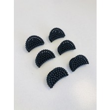 Aymeta Inci Model 6 Adet Küçük Boy 5 cm Mandal Toka Seti
