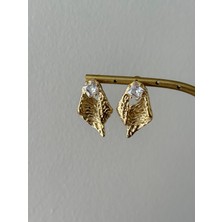 Marsel Özel Seri 14K Döküm Model Gold Çelik Küpe