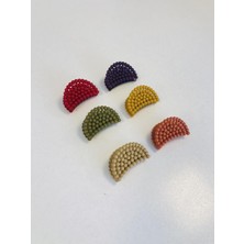 Aymeta İnci Model 6 Adet Küçük Boy Mandal Toka Seti