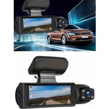 İlanib Ticaret Video ve Fotoğraf Kaydedici Sürüş Kamerası Ön ve Arka Çift Kameralı