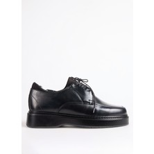 Fabrika Siyah Erkek Klasik Ayakkabı Soren-Nıco