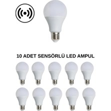 Cata CT-4259 Sensörlü LED Ampul 15W Beyaz Işık- 10’lu Paket