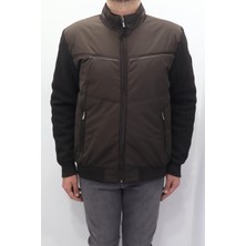 Marco Muratti Fistan Store Erkek Hakim Yaka Spor Kesim Normal Kalıp Kolları Çelik Örgü Kışlık Mont