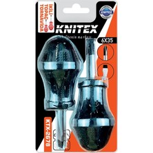 MiraLive 2pcs - Yıldız-Düz  Topaç Tornavida Seti 6X35 (K95)