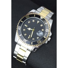 Leerybee Gümüş Renk Çelik Kordon Erkek Kol Saati