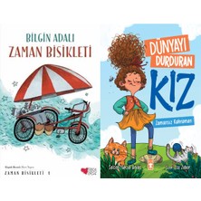 Can Yayınları Zaman Bisikleti 1 (Bilgin Adalı) ve Dünyayı Durduran Kız Zamansız Kahraman