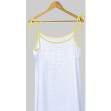 Perky Moth %100 Pamuk Müslin Nefes Alır Kadın Askılı Yazlık Gecelik Elbise Pijama – Rahat, Şık ve Çok Amaçlı