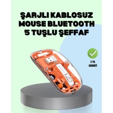 Marsilyan Şarjlı Ergonomik Fare – 1600 Dpı Sessiz Tıklama Özellikli - MCT2227-9736