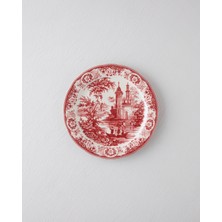 English Home Preston Stoneware Servis Tabağı 26 cm Bordo